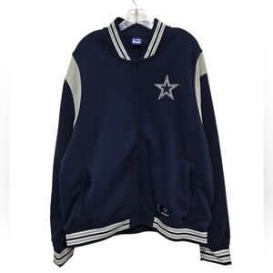 Ultra Game NFL Cowboys Jacket Navy Blue Size XXL